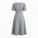 Grey Women's Midi Dress