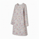 Long Sleeve Shift Lined Floral Dress