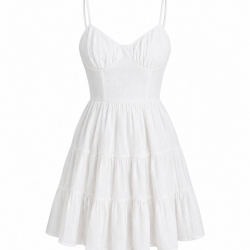 White Summer Women's Dress