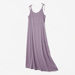 Scoop Neck Strappy Sleeveless Polyester Women's Maxi Dress